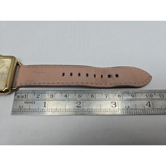 Michael Kors Brenner MK2674 Womens Gold Tone 31mm Pink Leather Watch New Battery main image 13